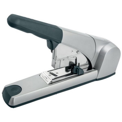 Leitz Silver Flat Clinch Heavy Duty 120 Sheet Office Stapler