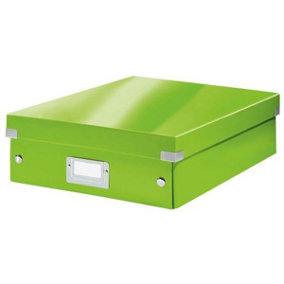Leitz Wow Click & Store Green Organiser Box Medium