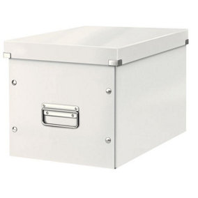 Leitz Wow Click & Store White Cube Storage Box Large