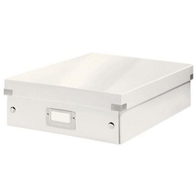 Leitz Wow Click & Store White Organiser Box Medium