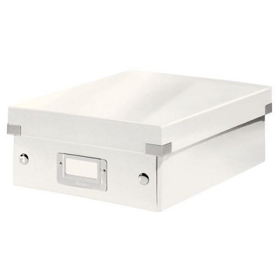 Leitz Wow Click & Store White Organiser Box Small