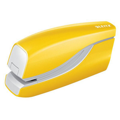 Leitz Wow NeXXt Yellow Electric Office Stapler