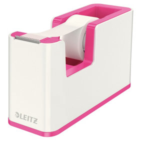 Leitz Wow Pink Duo Colour Tape Dispenser