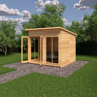 Lela 8x8 Summerhouse - L282.1 x W252.4 x H227.5 cm - 3