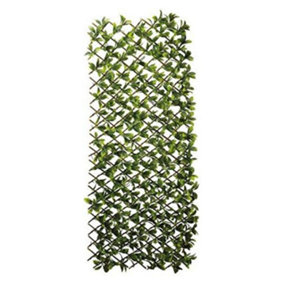 Lemon Leaf Topiary Trellis 180 x 60cm Artificial Leaf Trellis Garden Screen