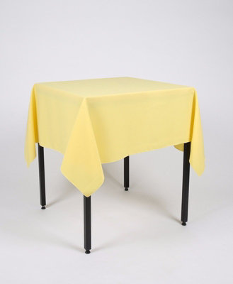 Lemon Square Tablecloth 121cm x 121cm  (48" x 48")
