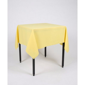 Lemon Square Tablecloth 121cm x 121cm  (48" x 48")