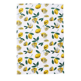 Lemons Graphic Print 100% Cotton Tea Towel