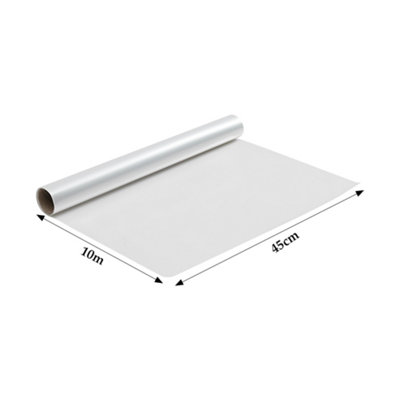 Length Clear Static Cling Removable Wall Protector 10m L x 0.45m W