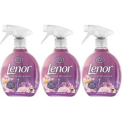 Lenor Crease Releaser Exotic Bloom 500ml (Pack of 3)