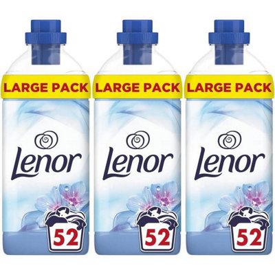 Lenor Fabric Conditioner Spring Awakening 52 Washes, 1.82L (Pack of 3)