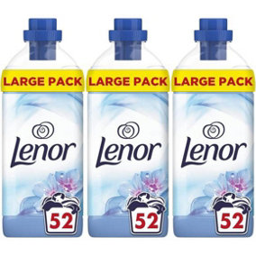 Lenor Fabric Conditioner Spring Awakening 52 Washes, 1.82L (Pack of 3)