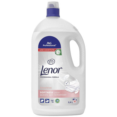 Lenor Fabric Softener Professional Sensitive 190 Washes 3800 ML