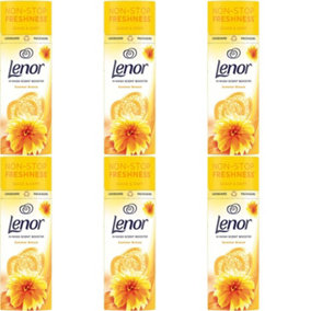 Lenor Laundry Perfume In-Wash Scent Booster Beads, Summer Breeze, 176g (Pack of 6)