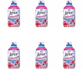 Lenor Outdoorable Pink Blossom 33 Washes, 462 ml (Pack of 6)
