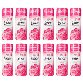 Lenor Scent Booster Non-Stop Freshness Shake & Snff Pink Blossom 176GM x 12