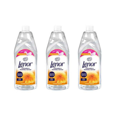 Lenor Steamer & Ironing Water Summer Breeze 1 Litre - Pack of 3