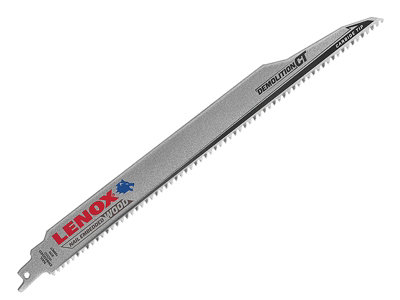 LENOX 1832146 156RCT DEMOLITION CT Reciprocating Saw Blade 300mm 6 TPI LEN1832146