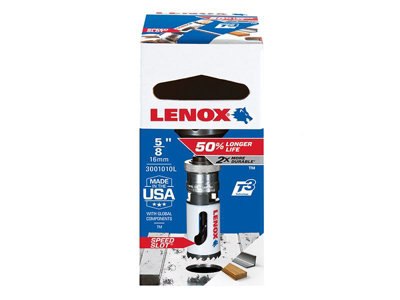 LENOX LEN30010 Bi-Metal Holesaw 16mm