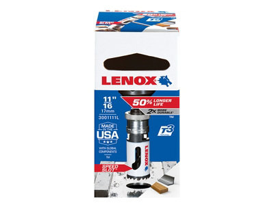 LENOX LEN30011 Bi-Metal Holesaw 17mm