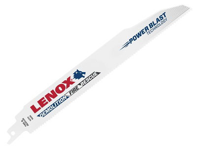 LENOX T20597-960R 20597-960R Demolition Reciprocating Saw Blades 225mm 10 TPI (Pack 2) LEN20597