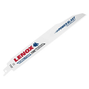 LENOX T20597-960R 20597-960R Demolition Reciprocating Saw Blades 225mm 10 TPI (Pack 2) LEN20597