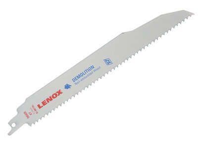 LENOX T20598-966R 20598-966R Demolition Reciprocating Saw Blades 225mm 6 TPI (Pack 2) LEN20598