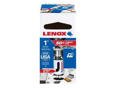 LENOX T30016-16L Bi-Metal Holesaw 25mm LEN30016