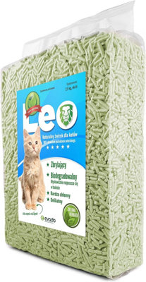 Leo Eco Friendly Cat Litter GREEN TEA Pack of 4