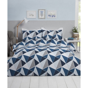 Leo Polycotton Duvet Set With Pillowcase