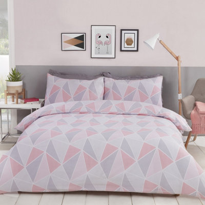 Leo Polycotton Duvet Set With Pillowcase