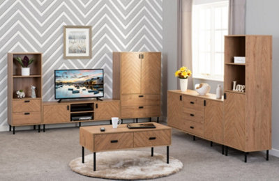 Leons tv stands on sale with fireplace