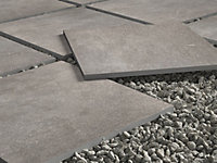 Leonardo Grey 20mm Thick 600mm x 600mm Rectified Porcelain Paver Value Pack (Pack of 64 w/ Coverage of 23.04 m2)