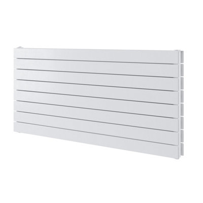 Leonardo White Horizontal Convector Radiator - 600x1200mm