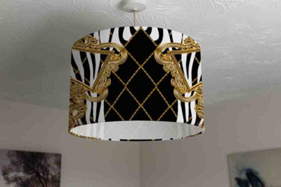Leopard Baroque Print (Ceiling & Lamp Shade) / 25cm x 22cm / Ceiling Shade