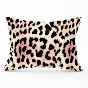 Leopard Hide Cushions 33cm x 48cm