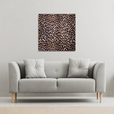 Leopard Print (Canvas Print) / 101 x 101 x 4cm