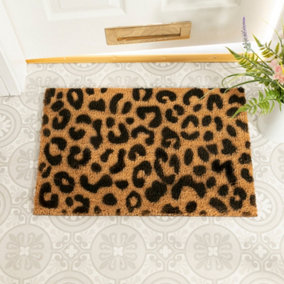 Leopard print doormat - Regular 60x40cm