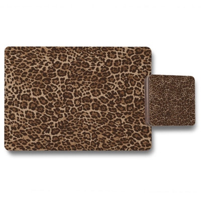Leopard Print (Placemat & Coaster Set) / Default Title