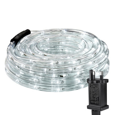 Lepro 10m 240 LED Outdoor Rope Lights, Cool White, Outdoor String Lights Plug in, Suit for Garden, Pathway, Patio, Backyard