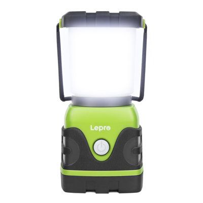 Lepro Battery Camping Lantern, 1500 Lumen, Dimmable Warm & Cool White, Battery Lantern for Power Cuts, D Batteries Not Included