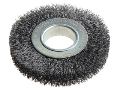 Lessmann 334.162 Wheel Brush D125mm x W20-22 x 40 Bore Set 2 Steel Wire 0.30 LES334162