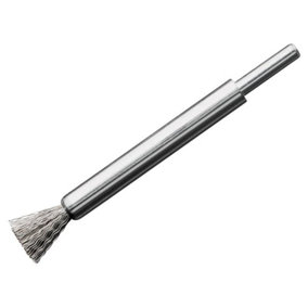 Lessmann - End Brush with Shank 12 x 120mm, 0.30 Steel Wire