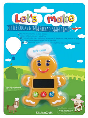 Let's Make Gingerbread Man Digital Timer