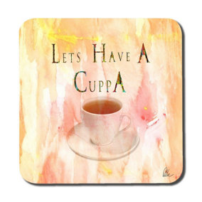 LETS HAVE A CUPPA (Coaster) / Default Title