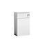 Level Compact Floor Standing WC Toilet Unit (Concealed Cistern & Toilet Pan Not Included) - 500mm - Gloss White - Balterley