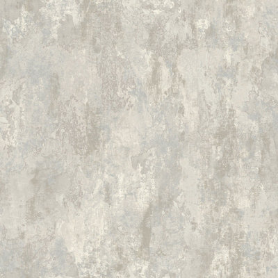 Level Two Giornata Grey Textured Concrete Wallpaper