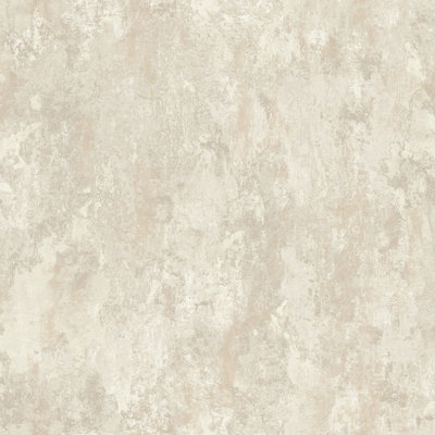 Level Two Giornata Taupe Textured Concrete Wallpaper