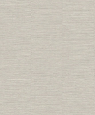 Level Two Medina Grey Textured Grasscloth effect Wallpaper
