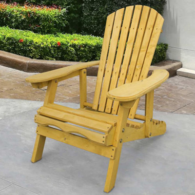 Leven Adirondack Armchair with Adjustable Back Rest